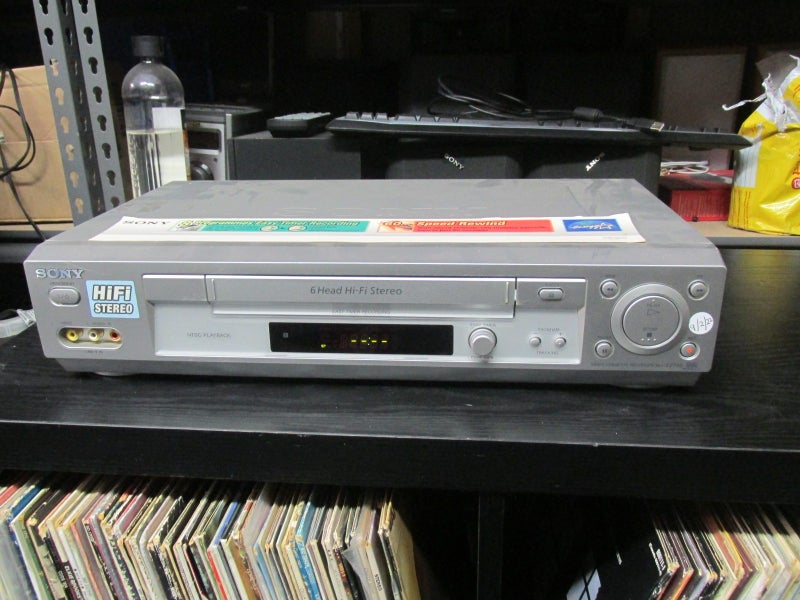 Sony SLV-EZ735AZ Hi-Fi Stereo VHS Tape Recorder Carousel 1