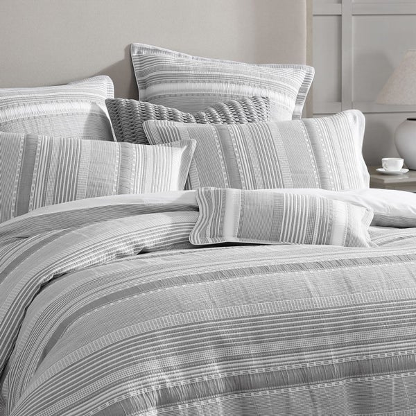 Super King Duvet Cover Set - Sinclair Silver Carousel 2