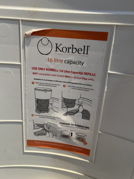 Korbell Nappy Bin $1 Reserve Carousel 4