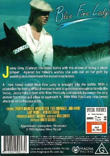 Blue Fire Lady - Cathryn Harrison, Peter Cummins DVD Region 4 Carousel 2