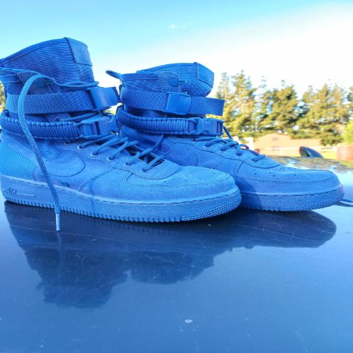 Nike air force sf1 blue US Size 10 Carousel 3