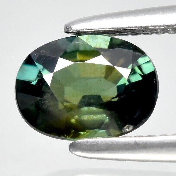 $1 RES * Buy Now $1,499.00 * 0.71ct Oval UNHEATED Green SI1 SAPPHIRE Loose Carousel 1