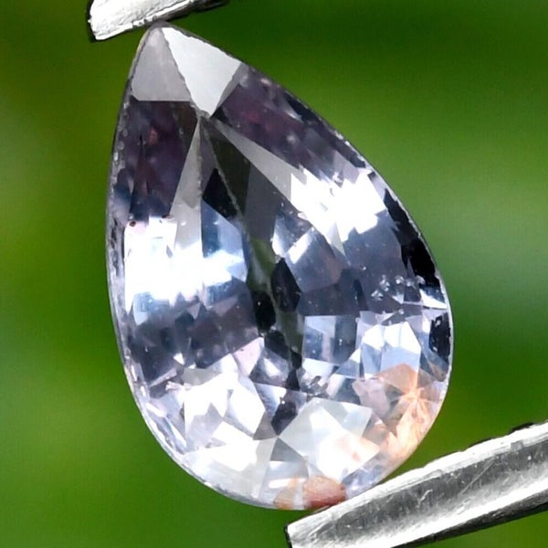 $1 RES * Buy Now $1,450.00 * 0.47ct Pear VS UNEATED Purple SAPPHIRE Gemstone Carousel 1