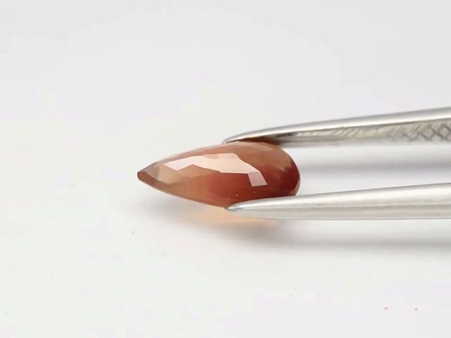 $1 RES * Buy Now $1,550.00 * 0.84ct Pear Orange Pink SI1 SAPPHIRE Gemstone Carousel 2