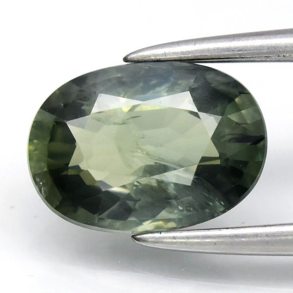 $1 RES * Buy Now $1,799.00 * 1.47ct Green Oval SI1 Sapphire Loose Gemstone Carousel 1