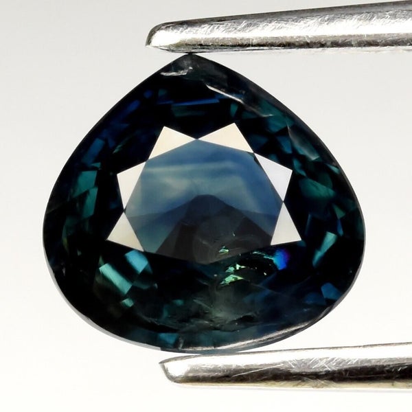 $1 RES * Buy Now $1,699.00 * 1.12ct Bluish Green SI1 Sapphire Loose Gemstone Carousel 1