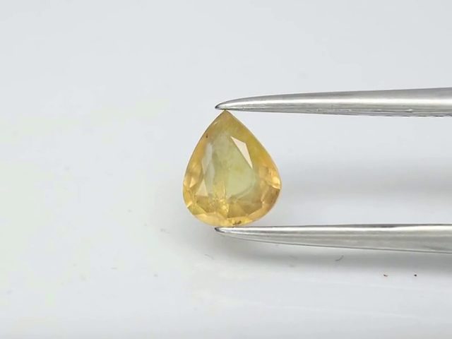 $1 RES * Buy Now $1,099.00 * 0.64ct Pear Green Yellow SAPPHIRE Loose Gemstone Carousel 2