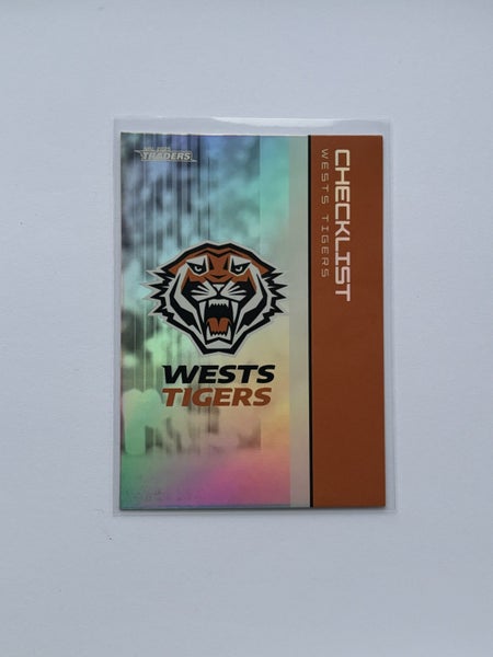 2025 TRADERS - SPECIAL PARALLEL CHECKLIST LOGO WESTS TIGERS Carousel 1