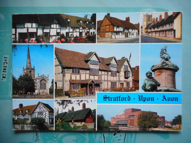 Views of Stratford-Upon-Avon, Warwickshire Postcard Carousel 1