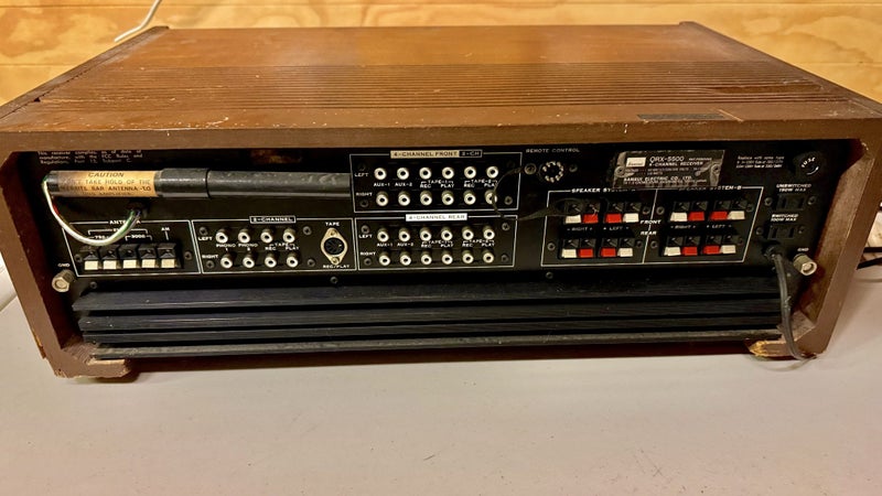 Sansui Quadrophonic QRX 5500 Receiver Carousel 2