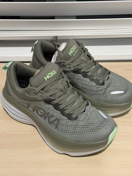 HOKA ONE ONE Running Shoes in Olive Green Size EUR 38 Carousel 1