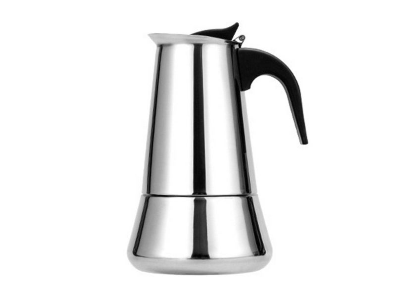 Coffee Maker Moka Percolator Espresso Latte Stainless Steel Pot M Carousel 1