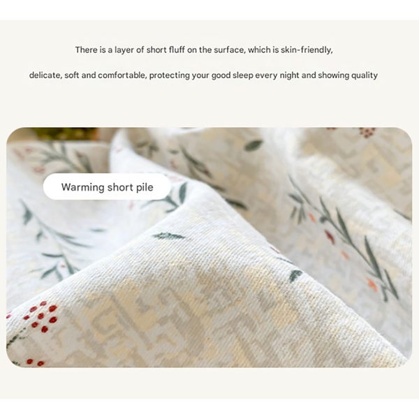 Elosung Sleepwalker Thick Brushed Cotton 4 Piece Bed Sheet Set 1.5M Fits 200X230 Carousel 2