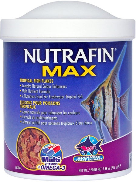 Nutrafin max - Tropical Fish Flakes 215g Carousel 1