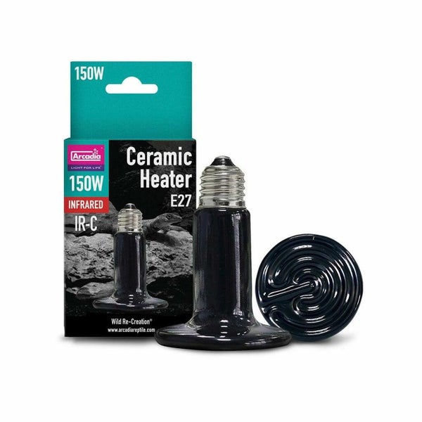 Arcadia Ceramic Heat Lamp 150w Carousel 1