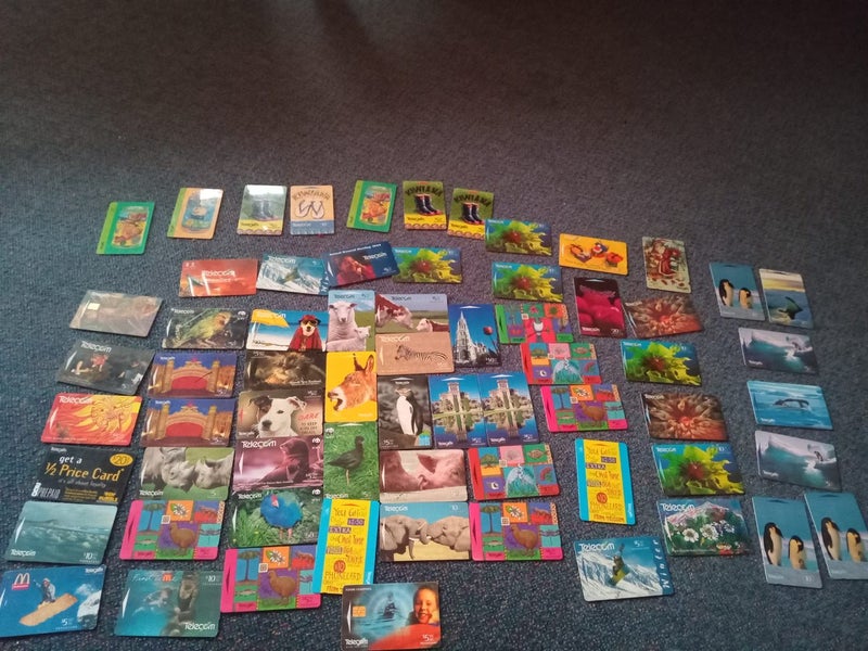 Bulk lot of Telecom Phonecards Carousel 1