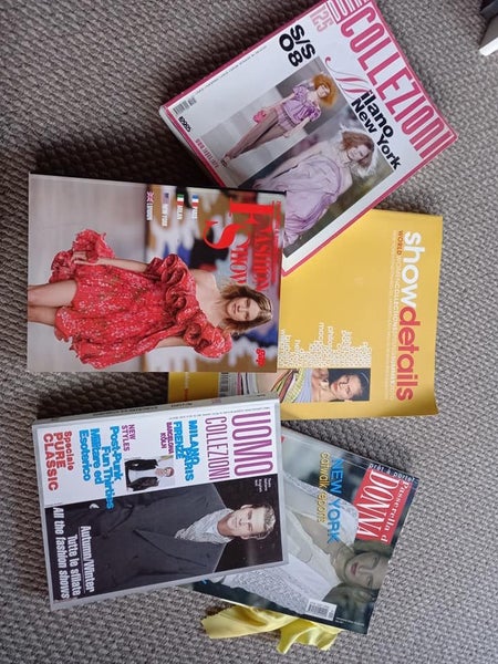 5 Vintage Collectable Fashion Designers Resource Magazine/Books Carousel 1