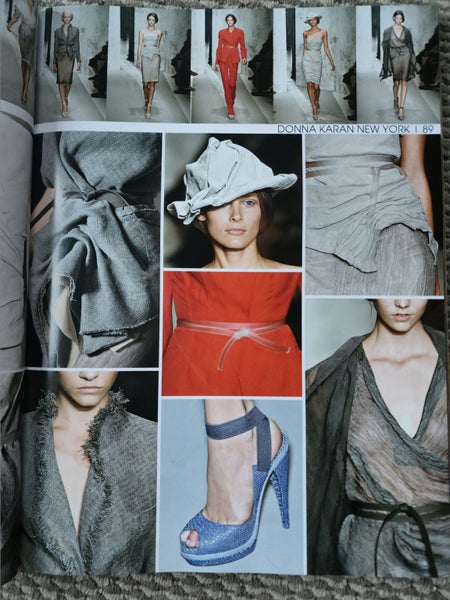5 Vintage Collectable Fashion Designers Resource Magazine/Books Carousel 11
