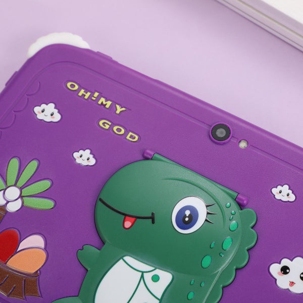 Kids Tablet 7 inch Android 12.0 Octa-Core Tablets 2GB RAM 32GB ROM Purple Carousel 7