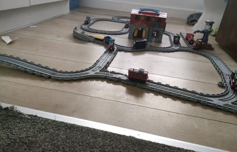 Push along Thomas The tank engine toys and track Carousel 2