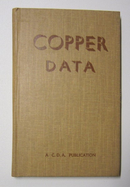Copper Data - CDA Publication #12 Carousel 1