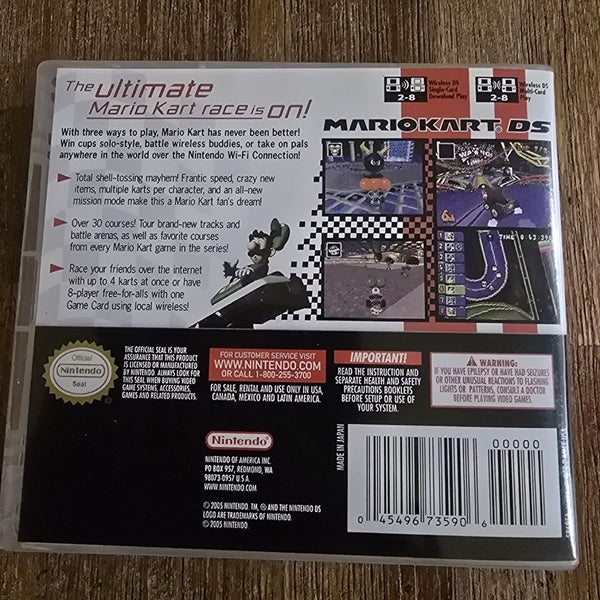 Nintendo DS - Mariokart DS Game Carousel 3