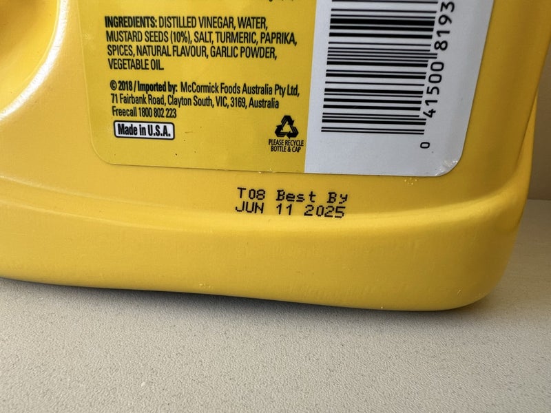 French’s American Mustard 3kg Carousel 3