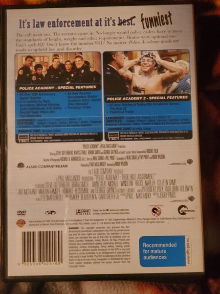 Bulk police academy movies x4 Carousel 2