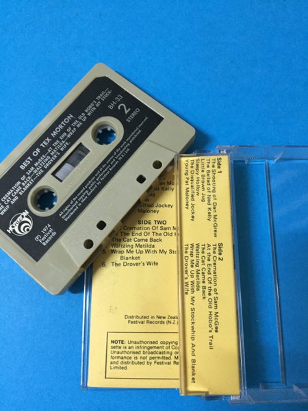 Tex Morton: Best Of Tex Morton (Cassette) Carousel 3