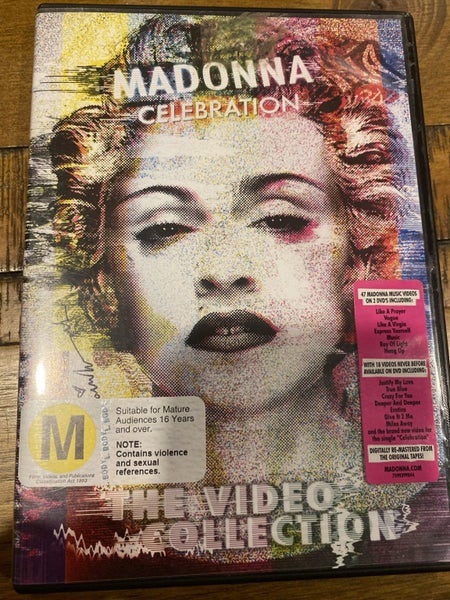 Madonna Celebration The Video Collection 2 x DVD Carousel 1