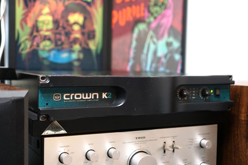 Crown K2 Stereo Power Amplifier 500W per channel - Made in USA Carousel 1