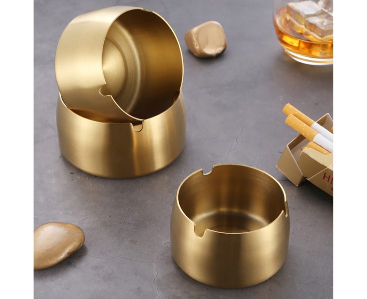 Smoke Ash Holder Portable Durable Three Notches Practical Smoke AshtrayG Carousel 2