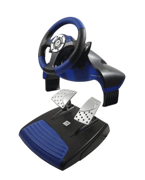 Fanatec Speedster 3 Steering Wheel + Pedals RACING SET UP (PS2) Carousel 1