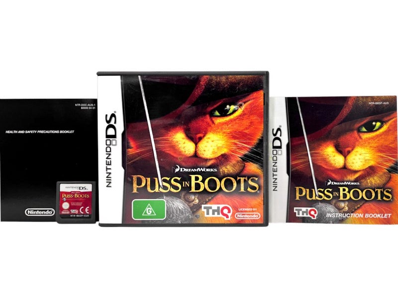 PUSS in BOOTS (DS) *MINT COMPLETE* Carousel 1