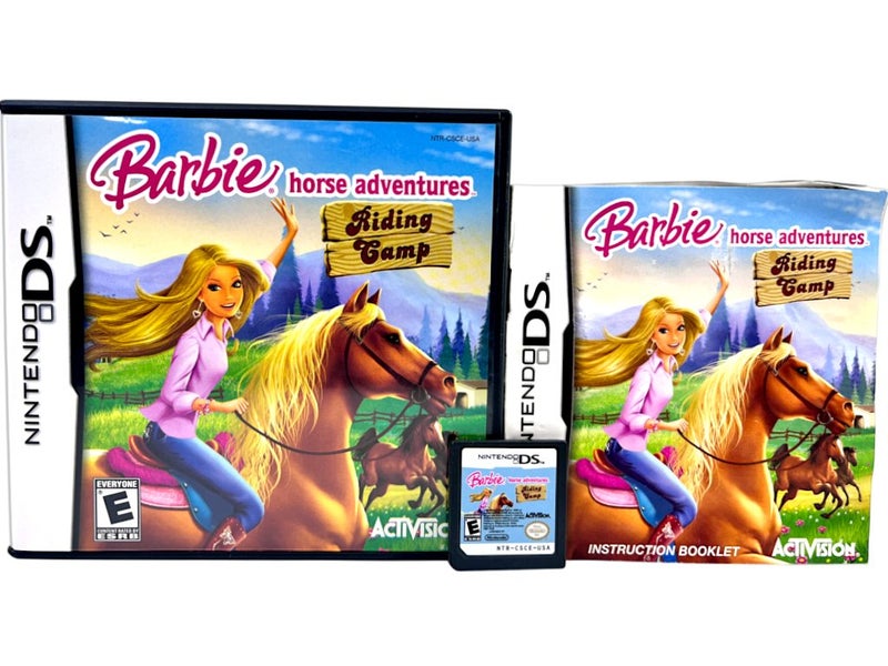 BARBIE Horse Adventures: Riding Camp (DS) *MINT COMPLETE* Carousel 1
