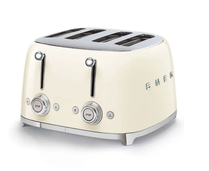 Smeg 4 Slice Toaster Cream Carousel 1