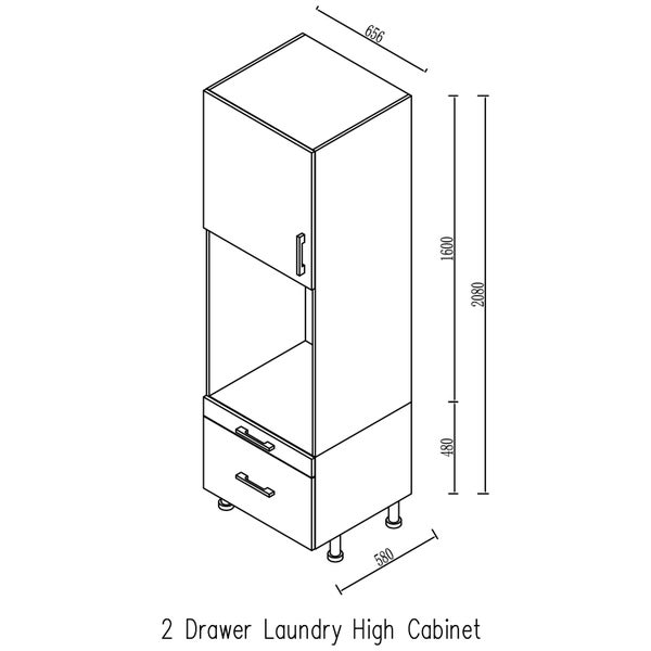 LAUNDRY HIGH CABINET Carousel 2