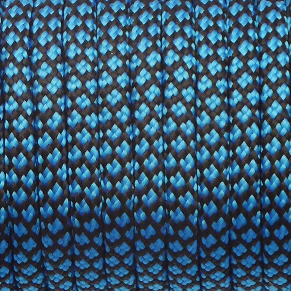 Paracord Rope 15m/50ft Blue Diamond Carousel 2