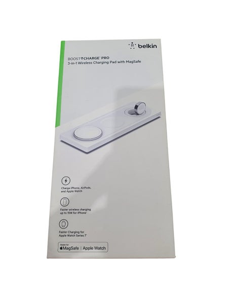 Belkin Boost Charge Pro 3-in-1 Wireless Charging Pad with MagSafe Carousel 1