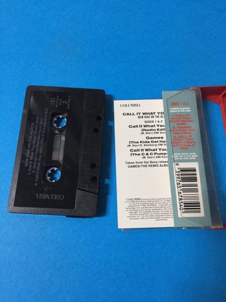 New Kids On The Block: Call It What You Want (Cassette) Carousel 3