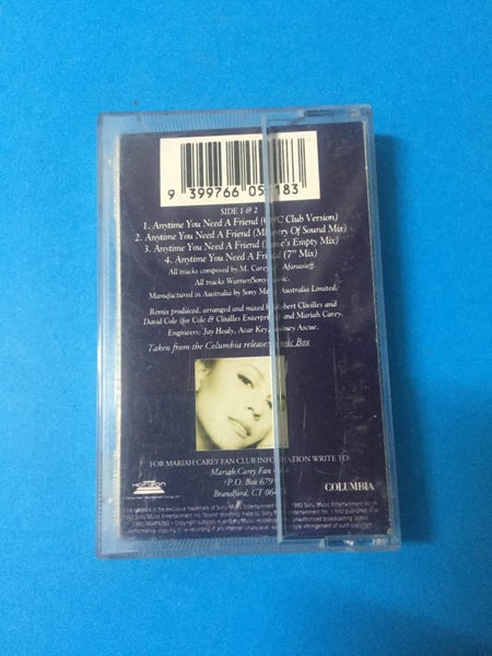 Mariah Carey: Anytime You Need A Friend (Cassette) Carousel 2