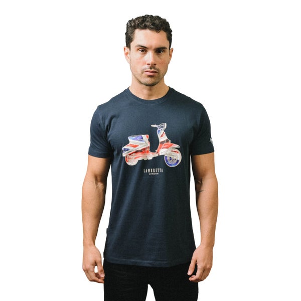 Lambretta Mens AW24 Scooter Flag Big & Tall Carousel 3