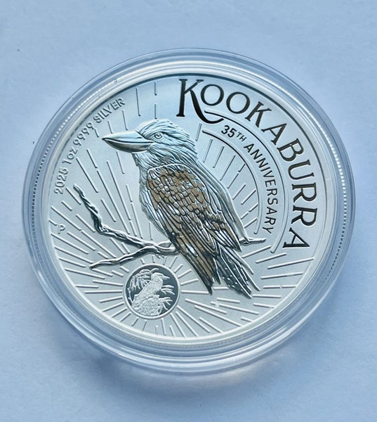 2025 1oz Australia Kookaburra .9999 Silver BU Coin Carousel 1