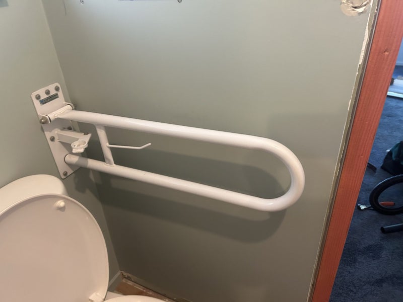 Support Rail Grab Bar, Toilet Safety Carousel 1