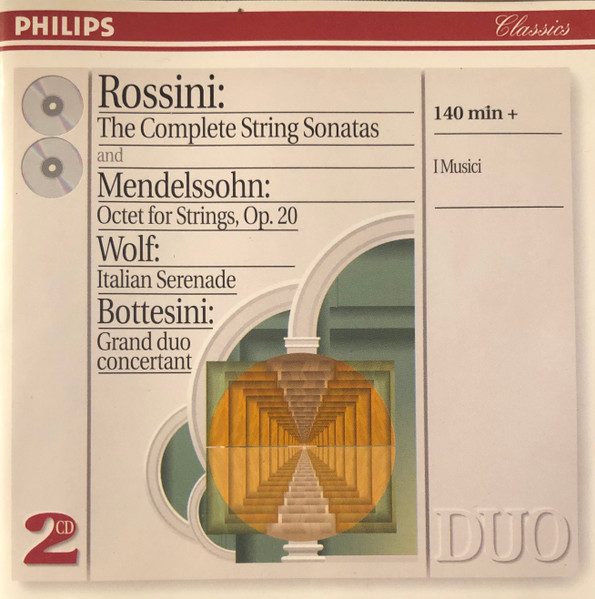 Rossini , I Musici – The Complete String Sonatas And Octet For Strings 2CD Carousel 1