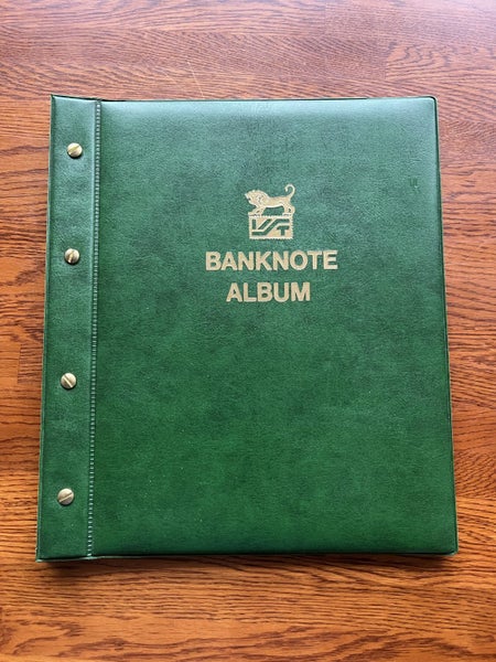 Banknote Album - Including Notes Carousel 1