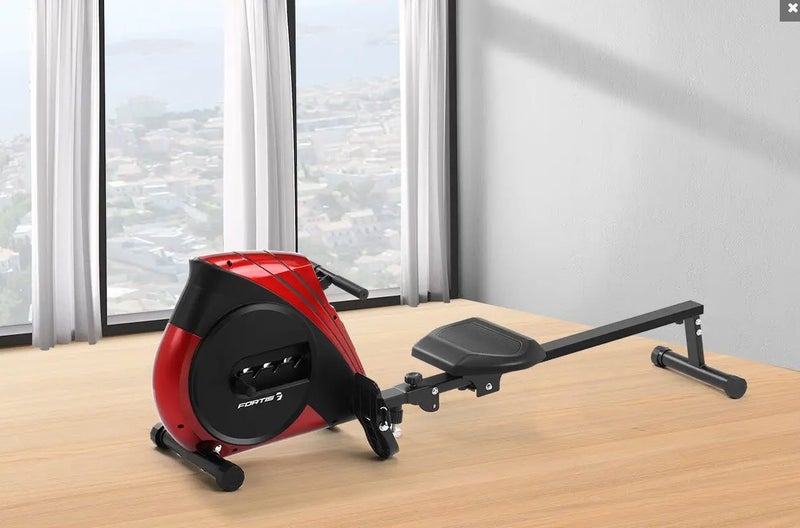 Fortis Foldable Mechanical Exercise Rowing Machine Carousel 1