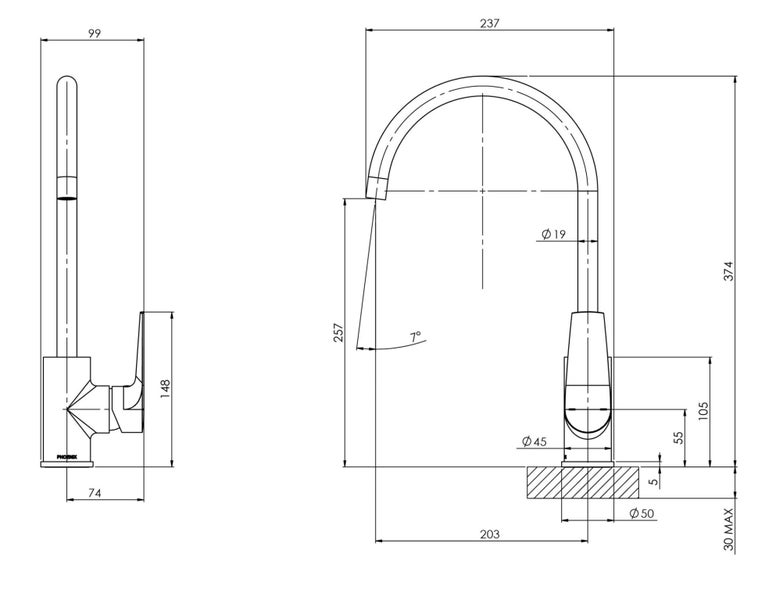 KITCHEN MIXER TAP Carousel 2