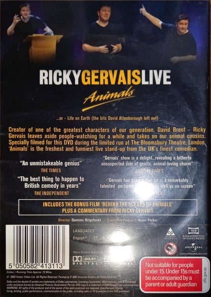 Ricky Gervais Live: Animals Carousel 2