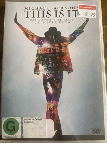 Michael Jackson This Is It Still Sealed DVD Carousel 1